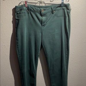 Maurices green leggings